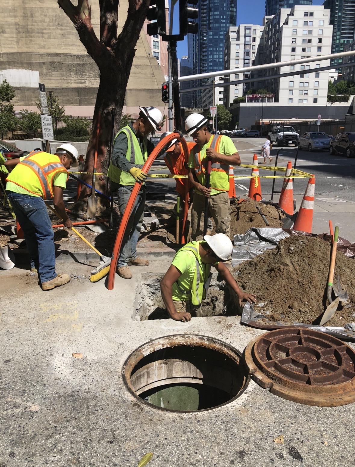 Trenching — Smart Communication Systems field work